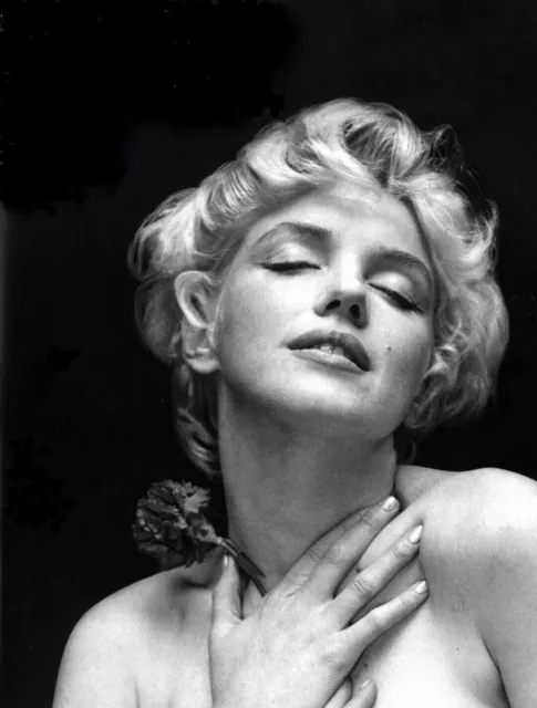 Marilyn Monroe Sexy Grabbing Her Neck 8x10 Picture Celebrity Print