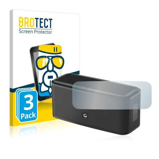 3x Flexible Protection Ecran Verre Film Protecteur pour Doss SoundBox Robuste
