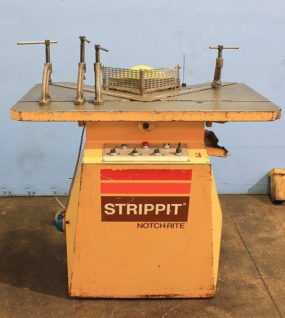 0.125" Cap. 8" Leg Strippit NOTCH-RITE NOTCHER