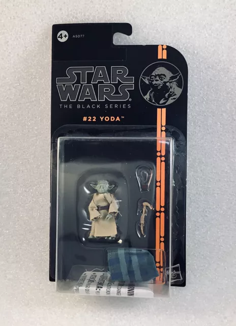 STAR WARS - Black Series 3.75" #22 - Yoda Action Figure Hasbro