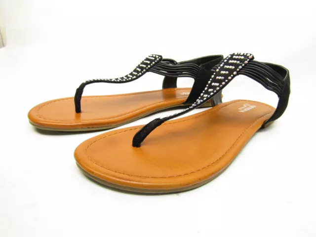 Arizona AZ SANDY Womens Black Sandals Shoes 11M