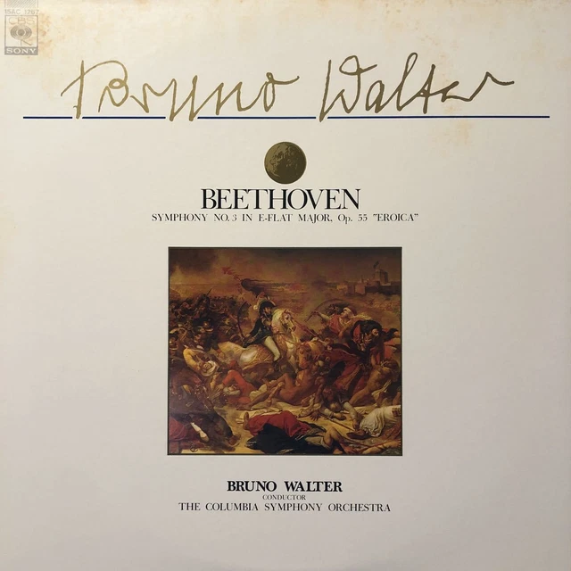 Lp Classic Bruno Walter Conducts Beethoven Symphony No. In E-Flat Major, Op. 55