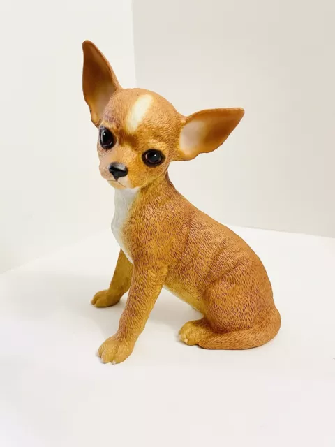 Large Lenox Limited Edition Chihuahua Puppy Dog Figurine 2000