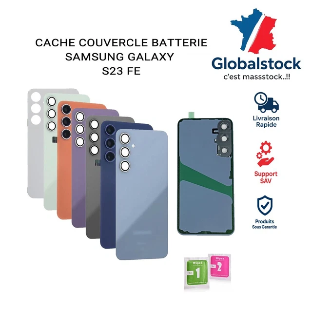 Cache Batterie Arrière Graphite Pour Samsung Galaxy S23 FE (S711B) - Sans Logo