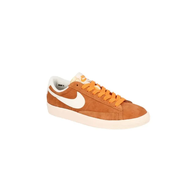 Scarpe Nike Wmns Blazer Low Suede Vntg Orange Da Collezione Vintage