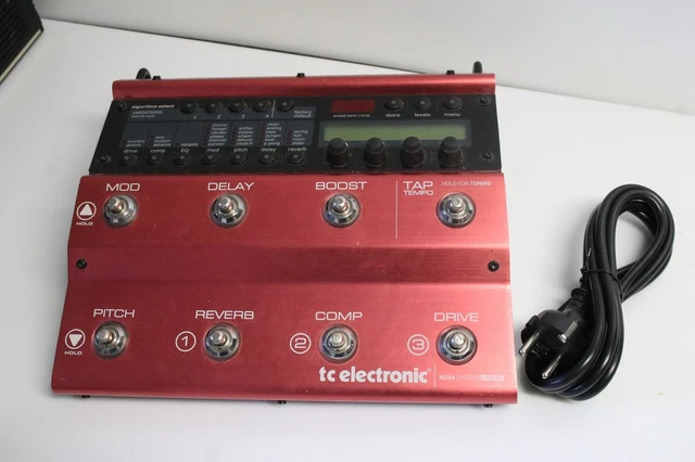 Occasion : Multi-Effet Guitare  - TC Electronic Nova System Limited edition RED