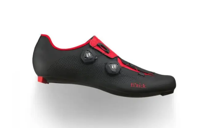 Fizik R3 Aria Road Shoes - Black/Red - EU 45