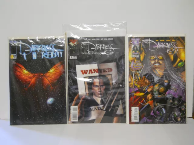 Lot of 3 Comic Books The Darkness Top Cow Image Comics 1, 1, 24 Lot#18