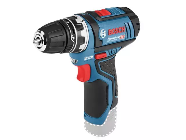 Bosch Pro Flexiclick Taladro Atornillador + Accesorio 12V Solo Herramienta