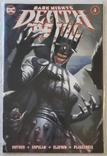 Dark Nights Death Metal #4 (2020) Ryan Brown Trade Dress Variant Cover DC Comics