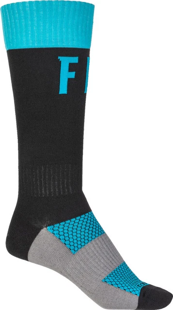 Fly Racing MX Pro Blue Black Socks