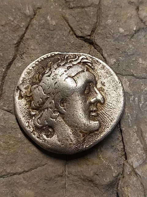 EG 285/4-246 BC Ptolemaic Kingdom King Ptolemy II Ancient Silver Authenticated C