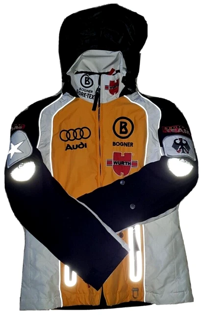 DSV BOGNER Ski Jacke Team Germany Ski Alpin-BOGNER/Gore-TEX/Audi/WÜRTH Gr.40/ML