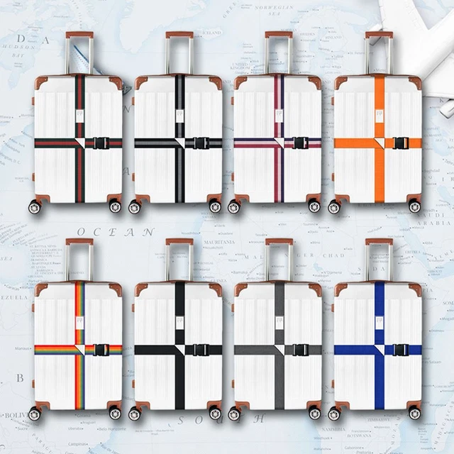 Travel Suitcase Accessories Luggage Buckle Strap Packing Belt Baggage Belts