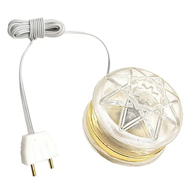 Miniature Mini LED Ceiling Lamp 12V Plug for 1:12 Dollhouse Decoration Toys