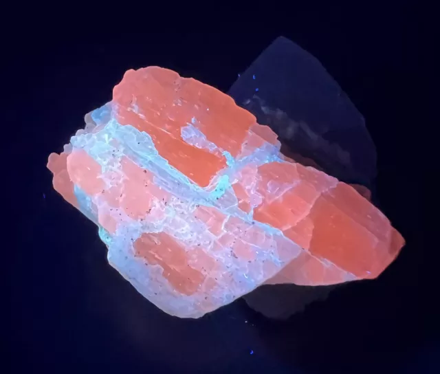 162 Ct Natural Fluorescent Kunzite Huge Crystal On Quartz From Kunar @AFG