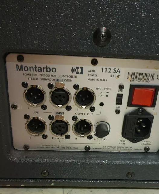 Montarbo 112 SA Aktiv- Subwoofer 2