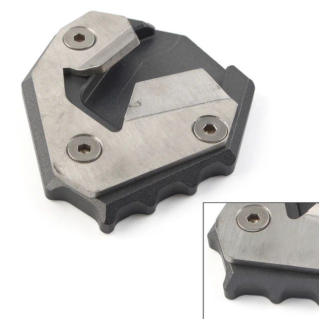 Kickstand Side Stand Enlarger Foot Plate Aluminum Fit For BMW S1000XR 2014-2018