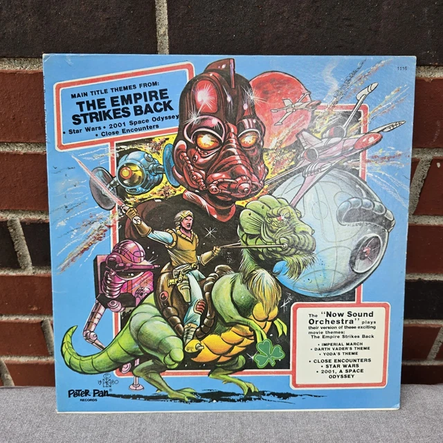 VINTAGE STAR WARS The Empire Strikes Back Vinyl Record