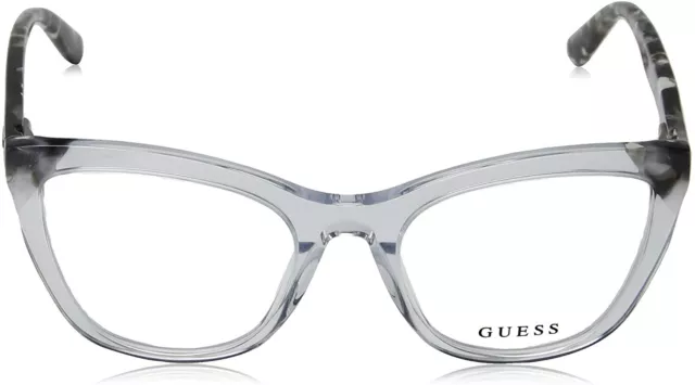 GUESS GU2674 Crystal 027 Plastic Optical Eyeglasses Frame 53-19-140 2674 Cat Eye