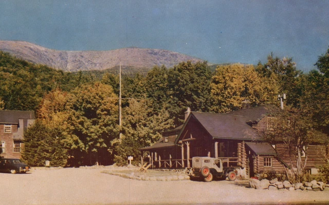 Mount Mt. Washington NH Tip Top House Postcard New Hampshire