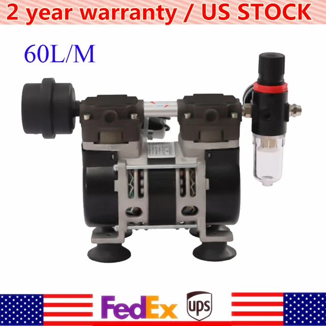 60L/m Oil Free Lab Vacuum Pump Oilless Medical Pump 200W Vacuum Pump