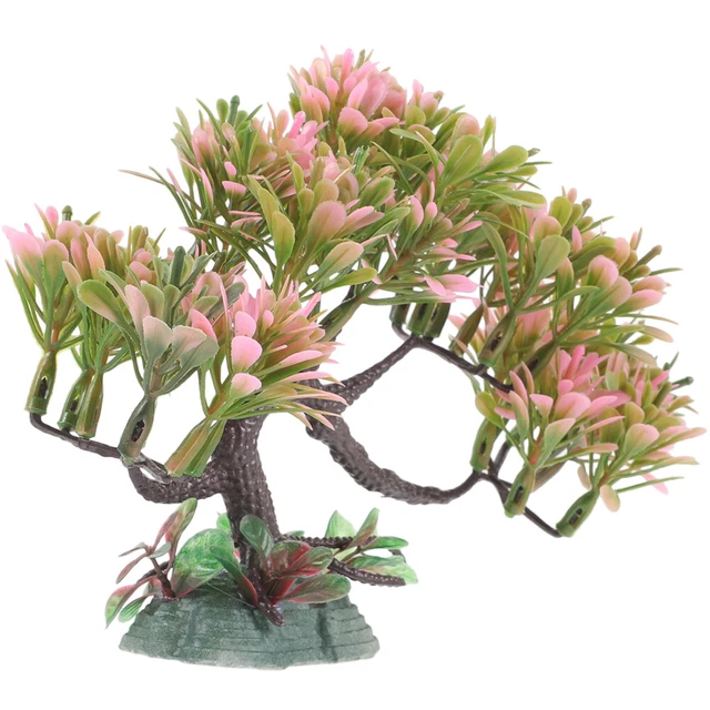Fish Tank Landscaping Tree Aquarium Decoration Pets Gardening