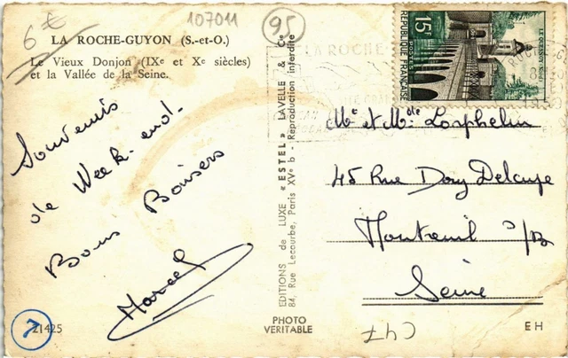 CPA LA ROCHE-GUYON - The Old Dungeon (107011) 2