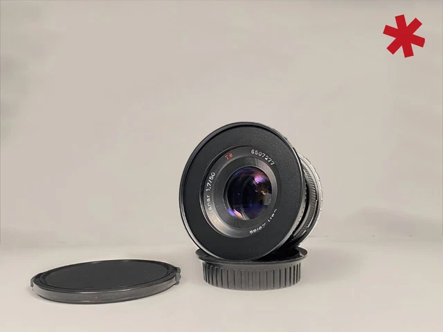 Cine - Modded Carl Zeiss Contax 50mm f/1.7 T* Planar Full Frame Canon EF Mount