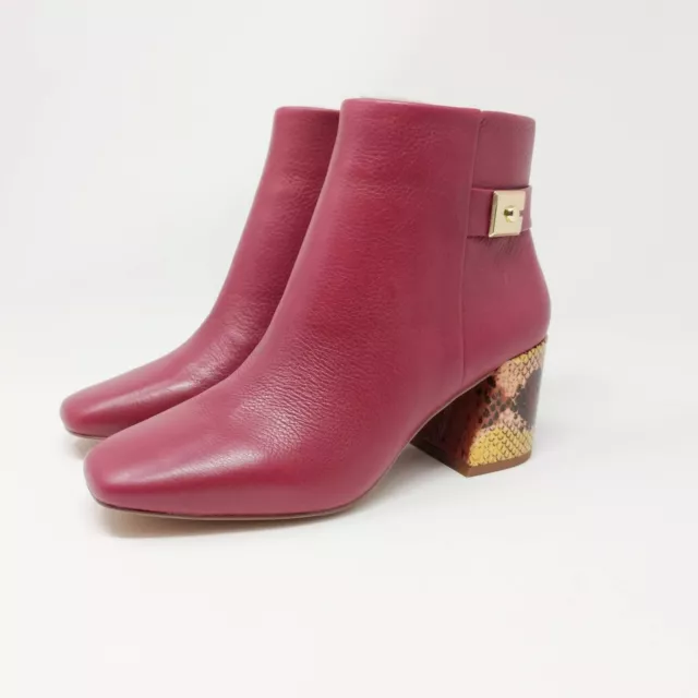 Vince Camuto Laiklen Suede Ankle Boots Boysenberry Women's 5.5 Medium New in Box