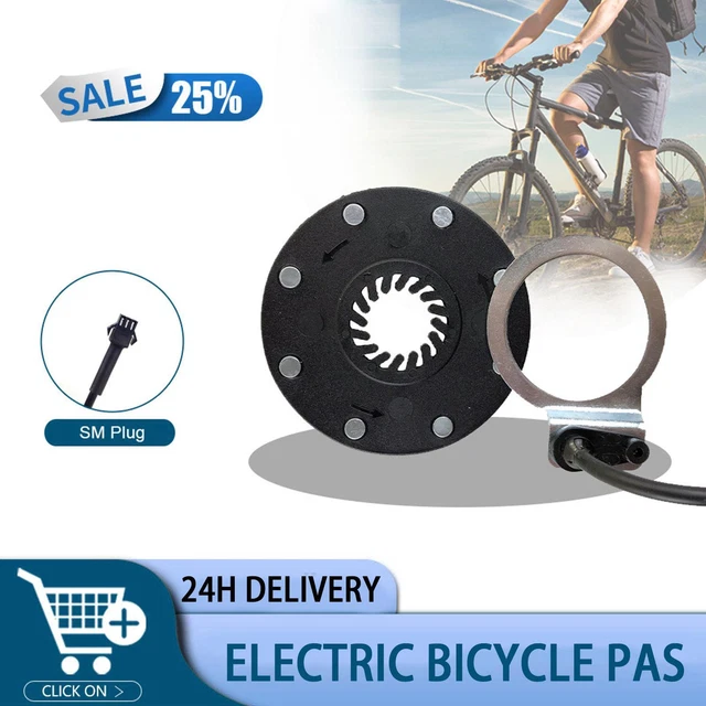 Speed Sensor Electric Bicycle Pedal PAS 8 Magnets E-bike Black Assist J4R0