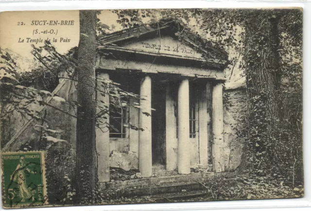 1 CPA 94 Val de Marne Creteil Sucy en Brie Le temple de la Paix pcfravainc815