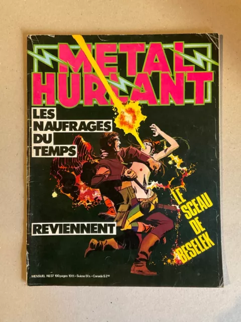 Metal Hurlant N°37 Édition 1979 Très Bon État