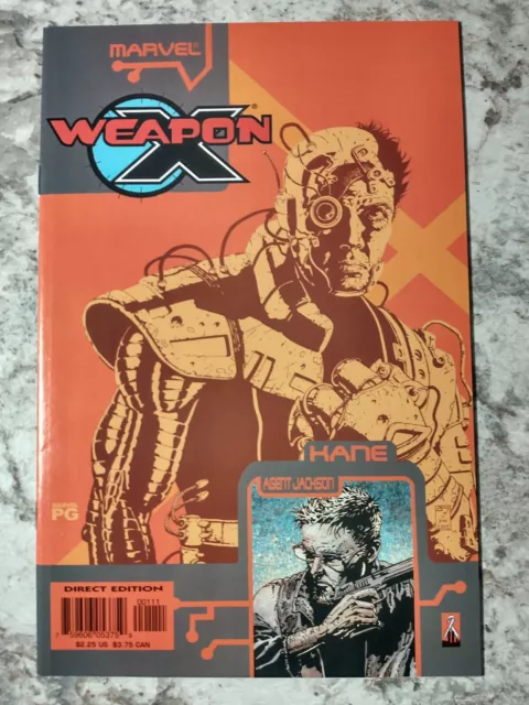 Weapon X The Draft Kane #1 1st Print 2002 VF/NM Marvel Comics