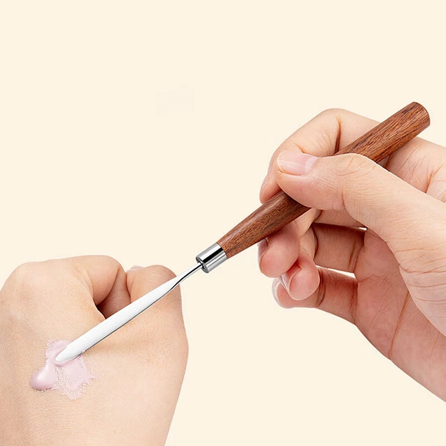 1 pieza Gel Acrílico Brillo Color Mezcla Arte en Uñas Varilla Espátula Herramienta q