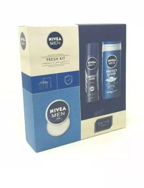 Nivea Men Fresh Collection Anti-Perspirant Shower Gel & Creme Gift Set