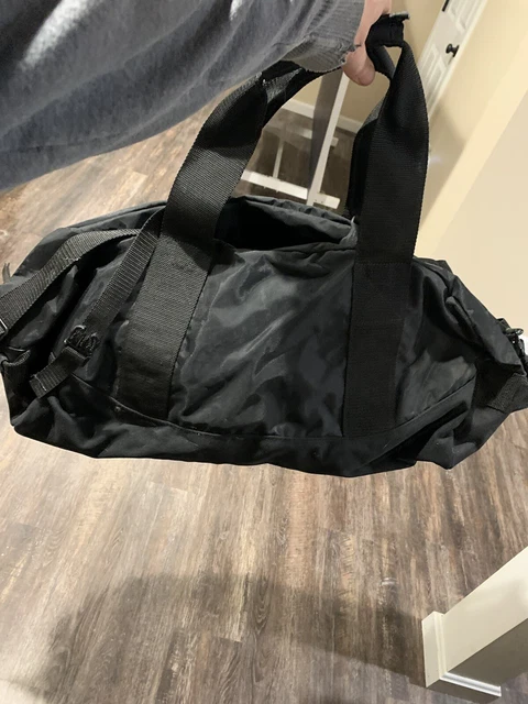 LL BEAN Adventure Duffle Bag  22”x10”x10” ￼ Black￼