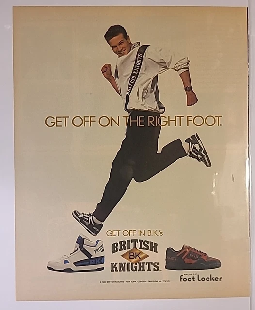 1989 british top knights shoes