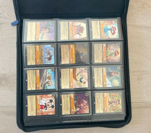 1x Set Complet Lorcana VF 204x Cartes Mickey Elsa Raiponce Rare Legendaire MINT