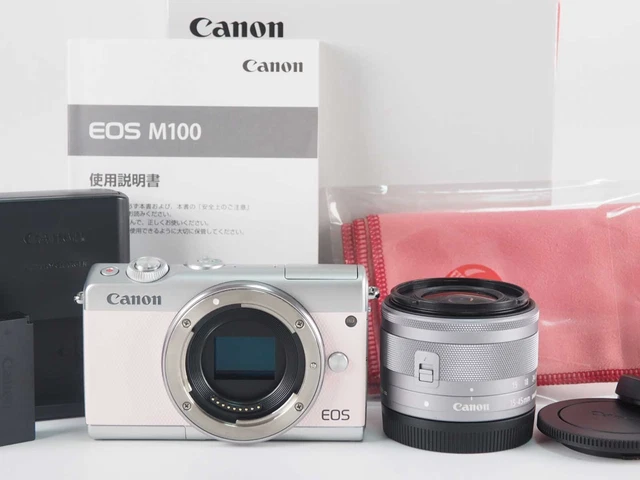 EOS M100（nanamama♡） Amazon Canada: Canon EOS M100 Mirrorless Camera w/ 15-45mm
