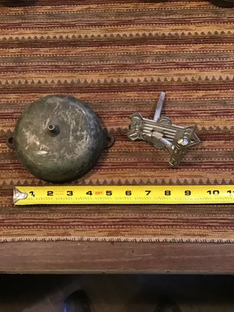 Antique Mechanical Doorbell/ Pull T Handle