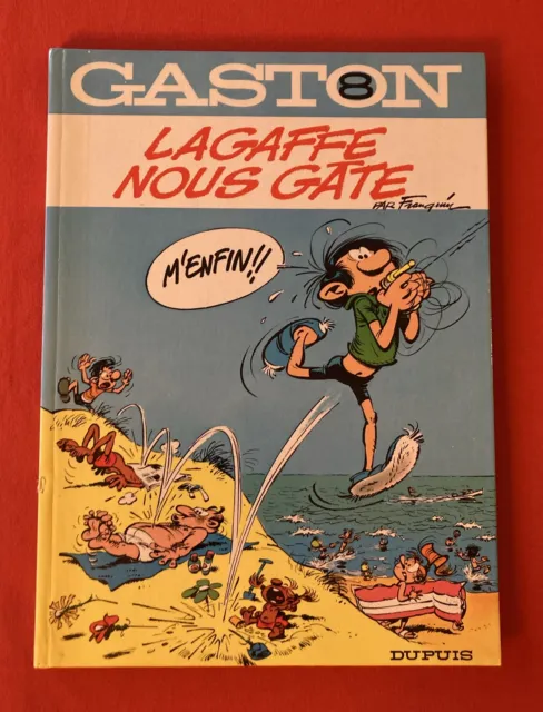 Gaston N’8 Lagaffe Nous Gâte Dupuis 1981 Franquin Bon État Bd