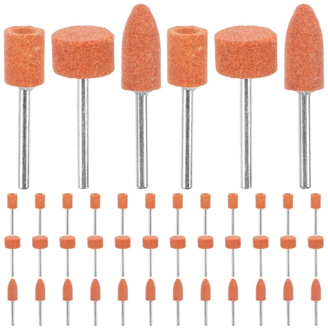 Punte Abrasive In Corindone 2.35 Mm - Set Per Rettifica E Lucidatura Metalli E Vetro