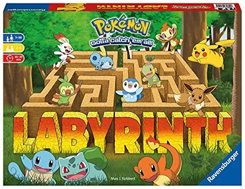 Ravensburger Pokemon Labyrinth - Moving Maze Family Board Game Ex Display