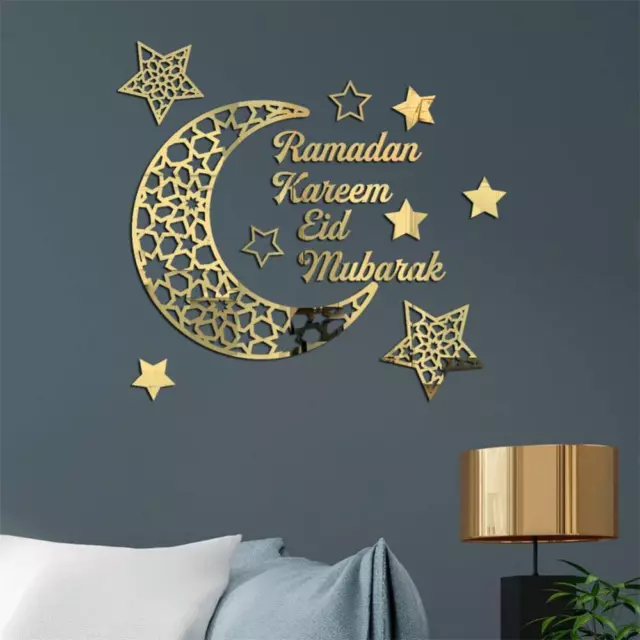 Home Decor Eid Acrylic Home Ornament, Mubarak Décoration Ramadan