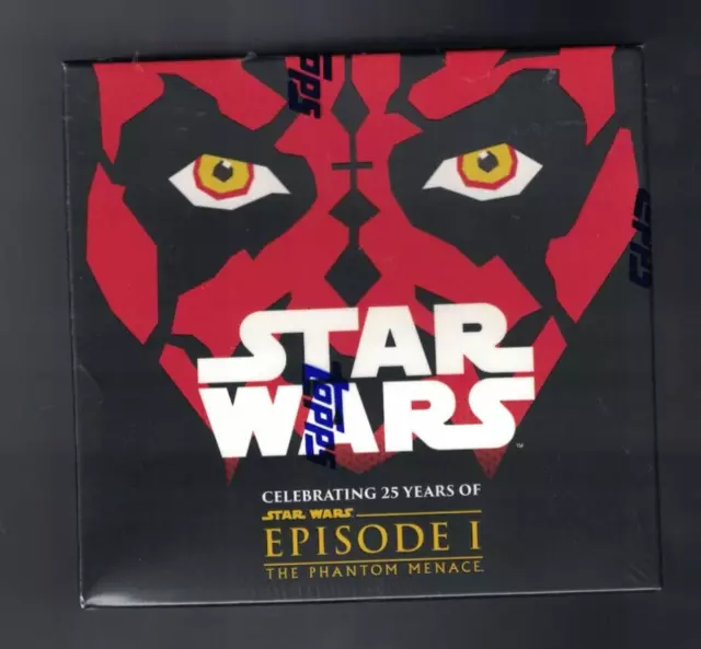 2024 STAR WARS TOPPS CHROME SAPPHIRE EDITION EPISODE I SEALED BOX In