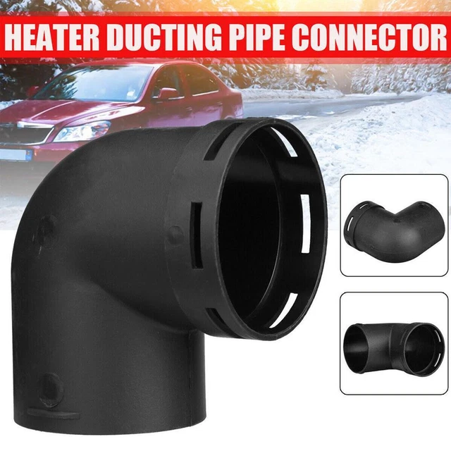 AIRVENT OUTLET DIESEL Heater Ducting Pipes 60MM 75MM L Piece Elbow