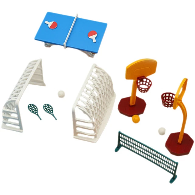 DOLL HOUSE ACCESSORY Table Tennis Model Supply Home Decoration Mini £11
