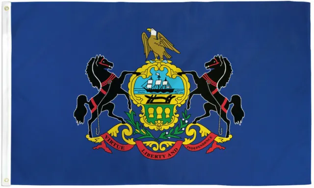 Pennsylvania Flag 3x5ft Flag of Pennsylvania Pennsylvanian Flag 3x5 Pride PA