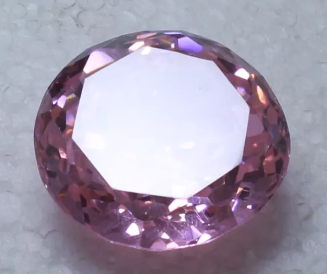 110.90 Ct. Natural Wonderful Combodian Zircon Round Shape Pink Loose Gemstone